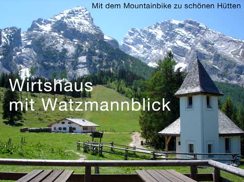Mit dem MTB zu schönen Hütten