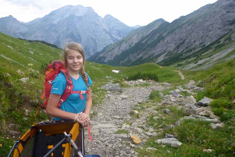 Am Adlerweg ganz oben