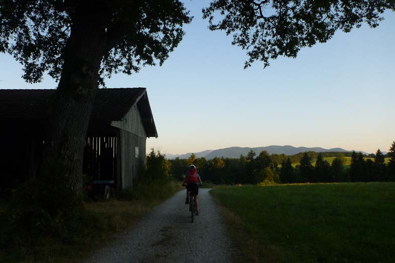 Spätnachmittag vor Bad Tölz