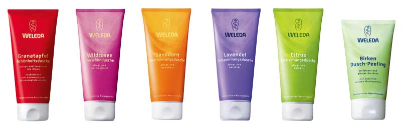Weleda Pflegeduschen