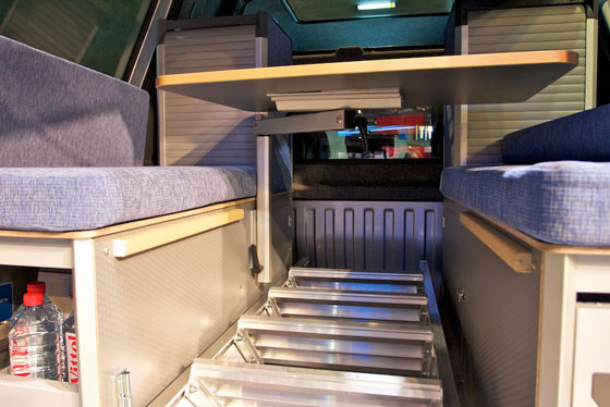 Road Ranger Camp Mobil innen