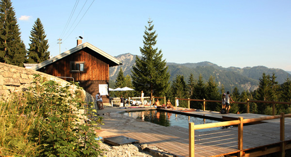 Schwimmbad am Sillberghaus