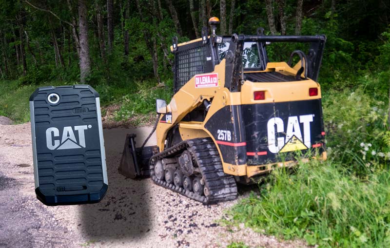 CAT B15 und Caterpillar