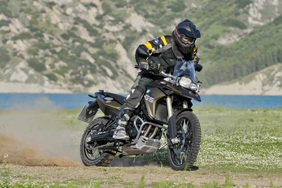 BMW F 800 GS in Aktion