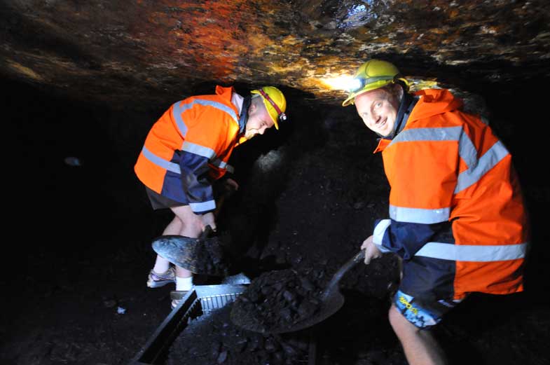 In der Denniston Mine