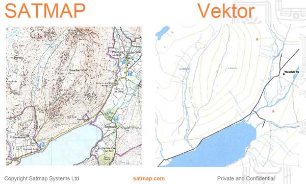 raster vs. vektorkarte