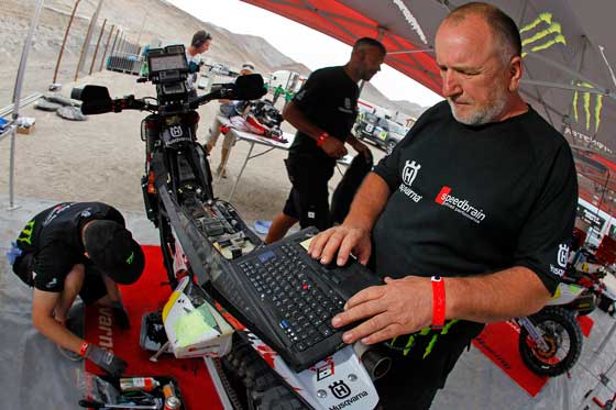 Berti Hauer at work