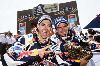 Cyril Despres und Ruben Faria