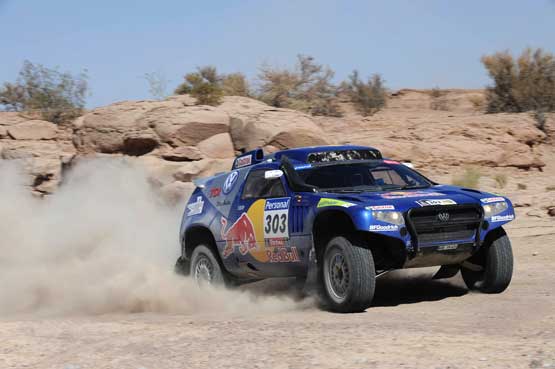vw race touareg