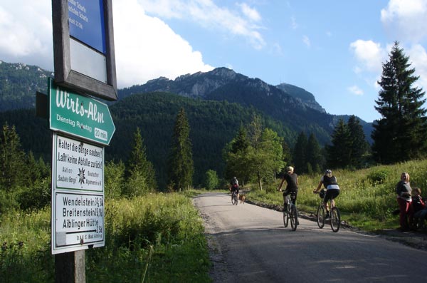 Auf dem Weg zur Wirtsalm