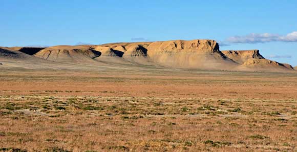 landschaft am aral-see