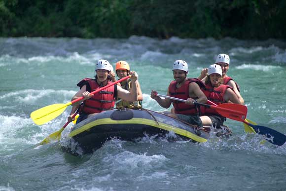 rafting