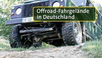 offroad-fahrgelände in Deutschland