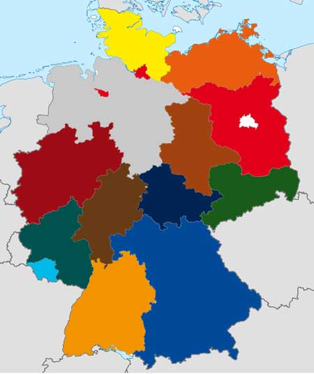 Deutschlandkarte