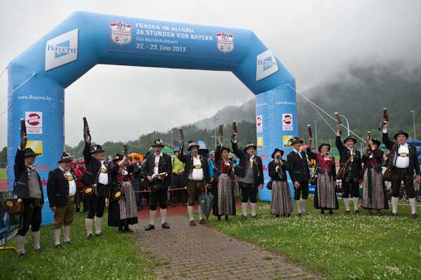 Der Startschuss in Füssen
